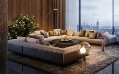 Почему обтекаемые формы в интерьере — главный код тихой роскоши
