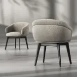 Chair Alveus Rotate, Cream Pearl 1