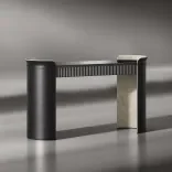 Dressing table Artistry Light, Onyx Black 1