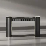 Dressing table Artistry Light, Onyx Black 2