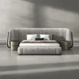 Bed Asteria, Misty Grey 1