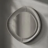 Wall mirror Lumen Aura, Silver Drop 3