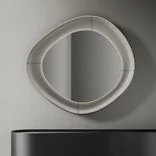 Wall mirror Lumen Aura, Silver Drop 1