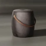 Пуф Jellybean Saddle, Chocolate Cashmere Light 1