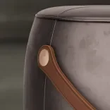 Пуф Jellybean Saddle, Chocolate Cashmere Light 2