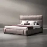 Bed Cubo Classic, Walnut Silk 1