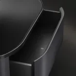 Bedside table Drum (900), Amethyst Depth 2