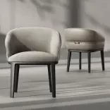 Chair Finesse Base, Caramel Amber 1