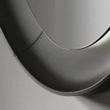 Wall mirror Lumen Glow, Onyx Black 2