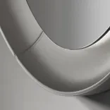 Wall mirror Lumen Glow, Silver Drop 2