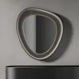 Wall mirror Lumen Glow, Grey Amber 1