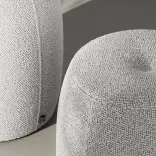 Pouf Jellybean, Silver Drop 2