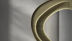 Wall mirror Lumen Melody, Florentine green 2