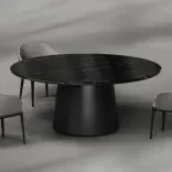 Table Poise, Negro Marquina 1
