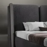 Bed Veloria, Black orchid 3