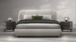 Кровать Vuelo, Charcoal Velvet 1