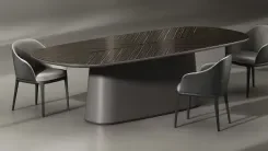 Table Metaform Uno, EBONY WOOD 1