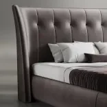 Кровать Plumera Deluxe, Charcoal Velvet 3