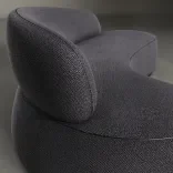Sofa Virgola, Deep graphite 4