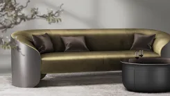 Sofa Vita, Walnut Silk 2